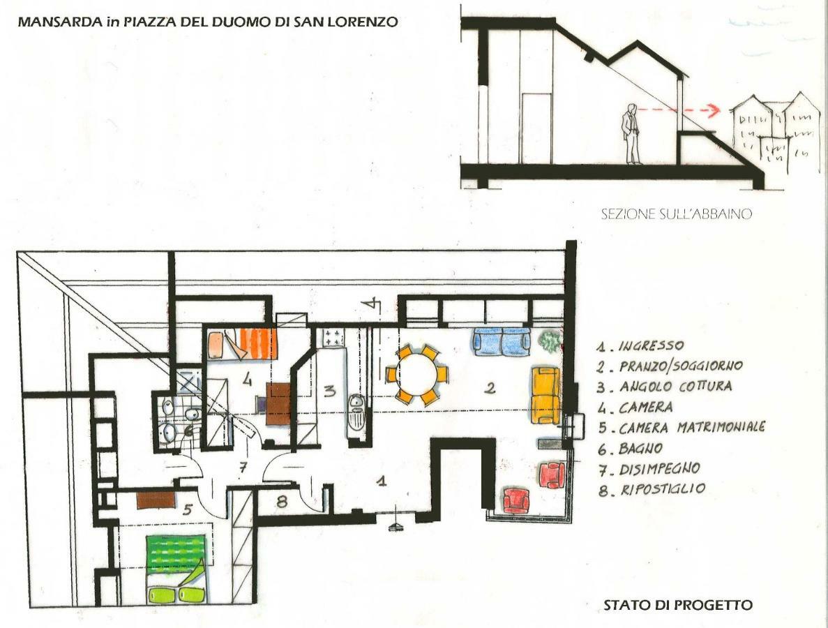Loft Fronte Cattedrale Apartment Генуа Екстериор снимка